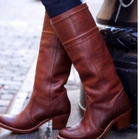 Frye Shoes - Frye Jane Boots Size 8 redwood color please see all photos